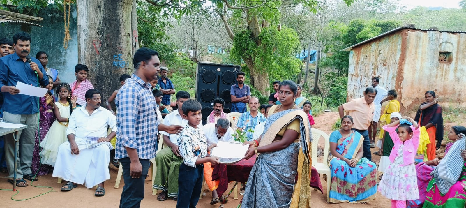 Community event for tribal families