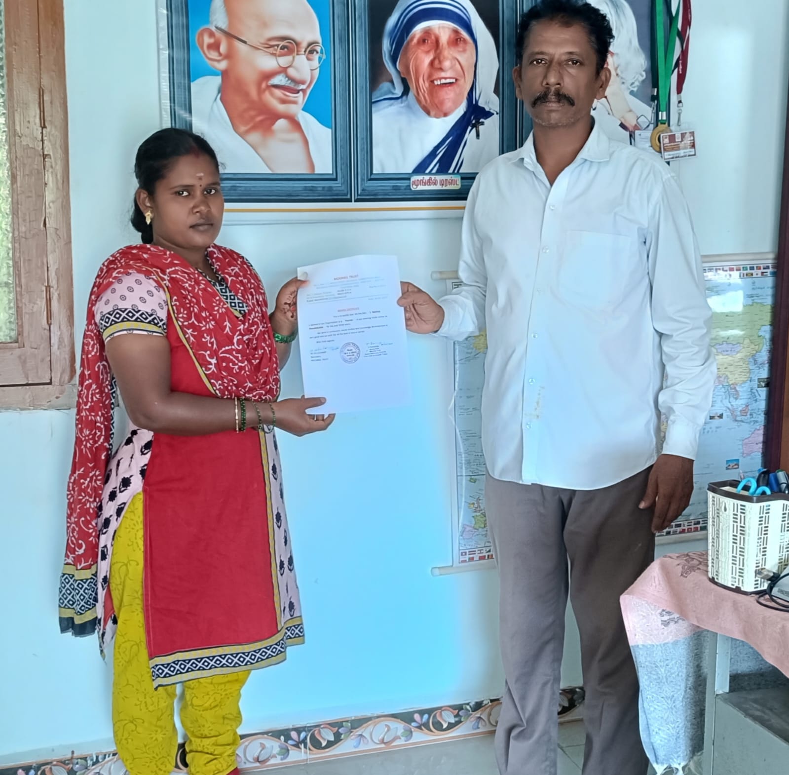Blanket Distribution at Arasaradi