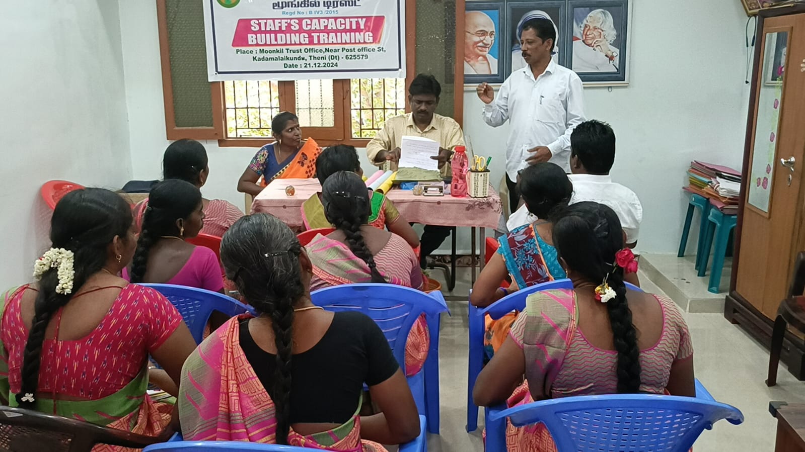 Staff's Capacity Building Training at Moonkil Trust office